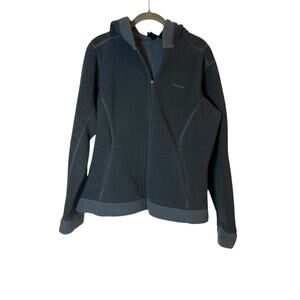 Patagonia Women’s Synchilla Full Zip Hooded Fleece Jacket Blue Estimated Large